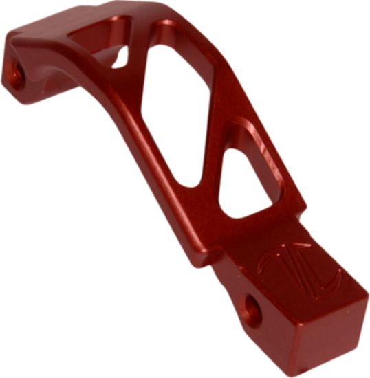 Picture of Timber Creek Outdoors Arotgr Ar Oversized Trigger Guard Drop-In Red Anodized Aluminum For Ar-Platform 