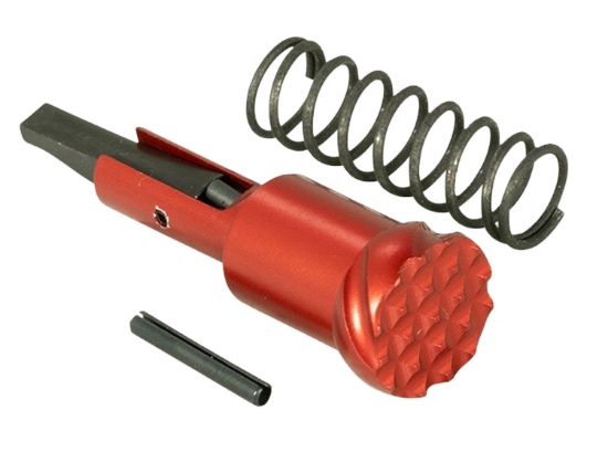 Picture of Timber Creek Outdoors Arfar Ar Forward Assist Red Anodized Fits Ar-Platform 