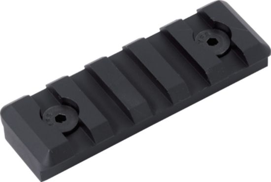 Picture of Timber Creek Outdoors M5sprbl M-Lok 5 Slot Picatinny Rail Black Anodized 