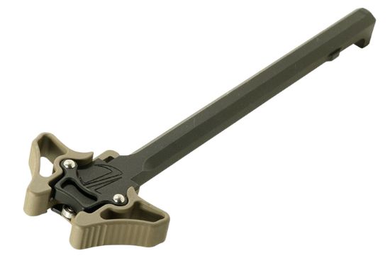 Picture of Timber Creek Outdoor Inc Emambichfde Enforcer Mini Ambidextrous Charging Handle Ar-Platform Flat Dark Earth Cerakote Aluminum 