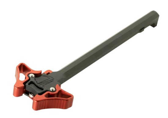 Picture of Timber Creek Outdoor Inc Emambichr Enforcer Mini Ambidextrous Charging Handle Ar-Platform Red Anodized Aluminum 