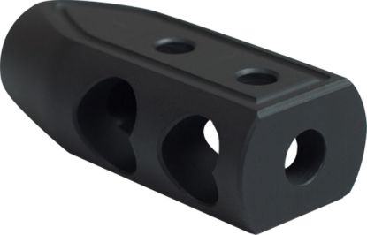 Picture of Timber Creek Outdoors 308Hbblc Heart Breaker Muzzle Brake Black Cerakote With 5/8"-24 Tpi Threads For 308 Win Ar-Platform 