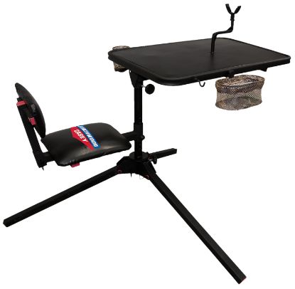 Picture of Birchwood Casey Msb500 Xtreme Shooting Bench Black Steel 23" W X 34" L 