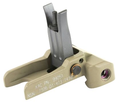 Picture of Knights Armament 99051Tau M4 Front Sight Folding Taupe For Ar-Platform 