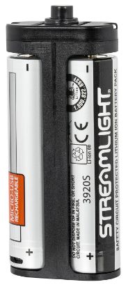 Picture of Streamlight 78105 Stinger 2020 Battery Pack Black/Silver 3.7 Volts 2,600 Mah (2) Single Pack 