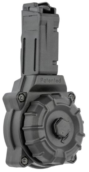 Picture of Promag Drma36 Standard 30Rd Drum 9Mm Luger Fits Sig Mpx Black Dupont Zytel Polymer 