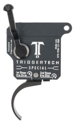 Picture of Triggertech R70tcb13tbp Special Two-Stage Pro Curved Trigger With 1-3.50 Lbs Draw Weight & Matte Gray W/Black Parts Finish For Remington 700 Right 
