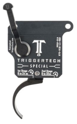 Picture of Triggertech R70tcb13tnp Special Two-Stage Pro Curved Trigger With 1-3.50 Lbs Draw Weight & Matte Gray W/Black Parts Finish For Remington 700 Right 