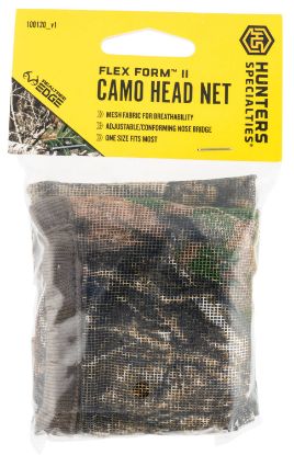 Picture of Hunters Specialties 100120 Flex Form Ii Head Net Realtree Edge Osfa Form Fitting 