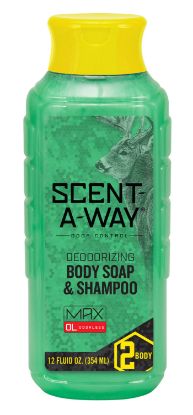 Picture of Scent-A-Way 07756 Max Green Soap Odor Eliminator Odorless Scent Vegetable Proteins 24 Oz Liquid 