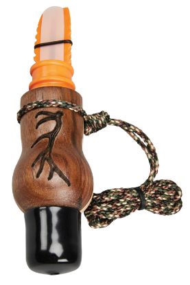Picture of Wayne Carlton's Calls 70168 Whispering Cow Call Open Call Cow Sounds Attracts Elk Natural Walnut/Maple 