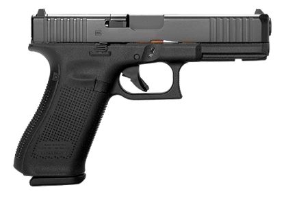 Picture of Glock Pa225s203mos G22 Gen5 Mos 40 S&W 4.49" Glock Marksman Barrel 15+1, Black Frame & Mos Ndlc Slide, Modular Backstrap, Ambidextrous Slide Stop, Safe Action Trigger, Optics Ready 