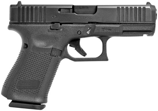 Picture of Glock Pa235s203 G23 Gen5 Compact 40 S&W 4.02" Glock Marksman Barrel 13+1, Black Frame & Ndlc Slide, Modular Backstrap, Ambidextrous Slide Stop, Safe Action Trigger 