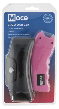 Picture of Mace 80814 Ergo Stun Gun With Holder Pink Rubber 