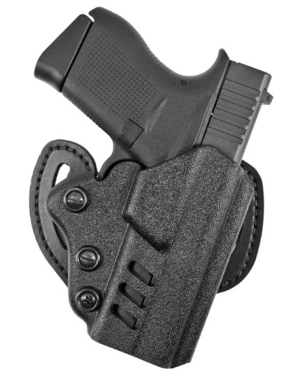 Picture of Desantis Gunhide 042Ka8bz0 Facilitator Owb Black Kydex Belt Slide Fits Glock 43/43X Right Hand 