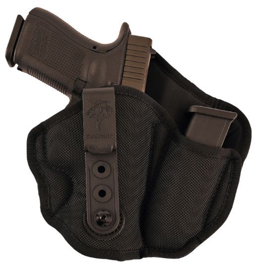 Picture of Desantis Gunhide M89bad6z0 Inner Piece 2.0 Aiwb Black Ballistic Nylon Belt Clip Compatible W/Glock 42/Colt Officer/Kel-Tec P-11 Right Hand 