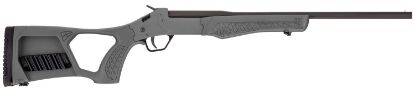 Picture of Rossi Ssp1gray Tuffy Single Shot 410 Gauge With 18.50" Barrel, 3" Chamber, 1Rd Capacity, Matte Black Metal Finish & Gray Fixed Thumbhole With Shell Holder Stock Right Hand (Youth) 