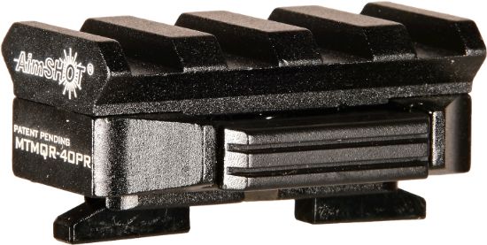 Picture of Aimshot Mtmqr40pr M-Lok Adapter Quick Release Black Anodized Aluminum, Picatinny Rail Mount 