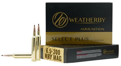 Picture of Weatherby R653156eh Select Plus 6.5-300 Wthby Mag 156 Gr Berger Extreme Outer Limits Elite 20 Per Box/ 10 Case 