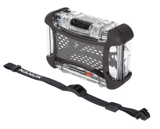 Picture of Nanuk 3200011 Nano 320 Water-Resistant Clear Polycarbonate Material With Powerclaw Latches 5.90" L X 3.30" W X 1.50" H Interior Dimensions Includes Carry Strap 