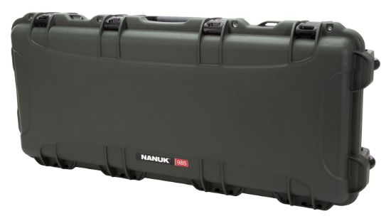 Picture of Nanuk 985Tak6 985 Takedown Case Olive Resin Lockable Latches For Rifles 