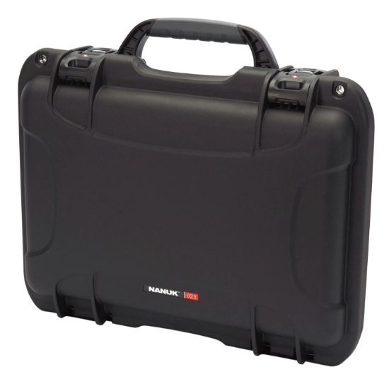Picture of Nanuk 923-1001 923 Black Polymer With Foam Padding & Latches 16.60" L X 11.30" W X 5.40" H Interior Dimensions 