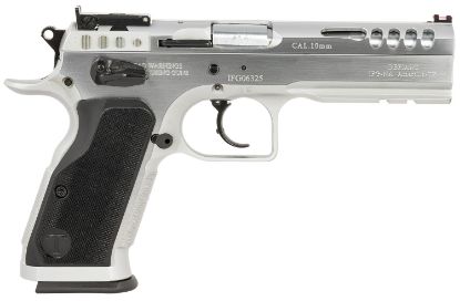 Picture of Tanfoglio Ifg Tfstockm10 Defiant Stock Master 10Mm Auto 13+1 4.75" Hard Chrome Steel/Aluminum Grip 