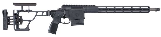 Picture of Sig Sauer Cross6518b Cross 6.5 Creedmoor 5+1 18" Barrel, Black Anodized Metal Finish, Black Sig Precision Adjustable Folding Stock, Curved 2 Stage Match Trigger, Black Polymer Grip 