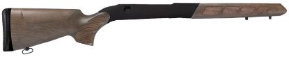 Picture of Woox Shgns00105 Wild Man Precision Stock Dark Forest Green Wood Aluminum Chassis Fits Remington 700 Bdl Long Action 30.50" Oal Right Hand 