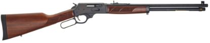 Picture of Henry H009g Side Gate 30-30 Win Caliber With 5+1 Capacity, 20" Barrel, Overall Blued Steel Finish & American Walnut Stock, Right Hand (Full Size) 