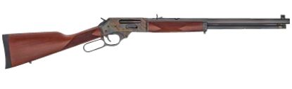 Picture of Henry H009gcc Side Gate 30-30 Win Caliber With 5+1 Capacity, 20" Blued Barrel, Color Case Hardened Metal Finish & American Walnut Stock, Right Hand (Full Size) 