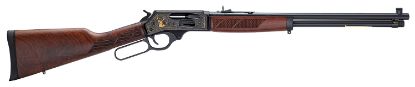 Picture of Henry H009gwl Side Gate Wildlife 30-30 Win Caliber With 5+1 Capacity, 20" Barrel, Overall Blued Metal Finish & Fancy American Walnut Stock, Right Hand (Full Size) 