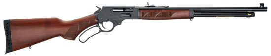 Picture of Henry H018g410r Side Gate Full Size 410 Bore Lever 2.50" 6+1 19.75" Blued Steel Barrel, Blued Drilled & Tapped Steel Receiver, Fixed American Walnut Stock, Right Hand 