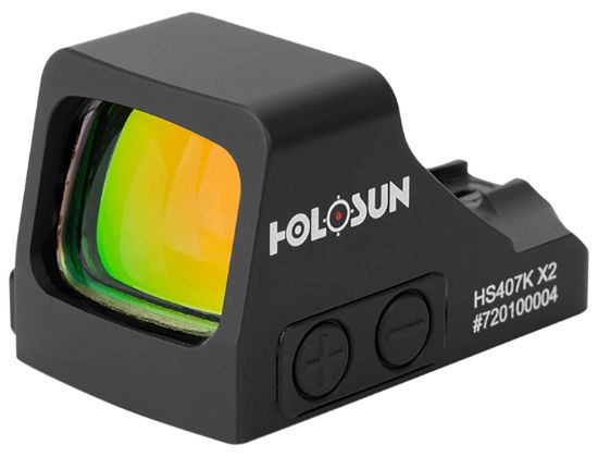 Picture of Holosun Hs407kx2 Hs407k X2 Black Anodized 0.58 X 0.77 6 Moa Red Dot Reticle 