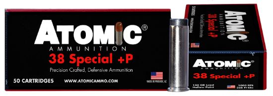 Picture of Atomic Ammunition 419 Pistol Precision Craft 38 Special +P 148 Gr Lead Hollow Point 50 Per Box/ 10 Case 