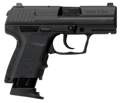 Picture of Hk 81000059 P2000 Sk V3 Sub-Compact Frame 40 S&W 9+1, 3.26" Black Steel Barrel, Serrated Steel Slide, Polymer Frame W/Picatinny Rail, Black Polymer Grip, Ambidextrous 