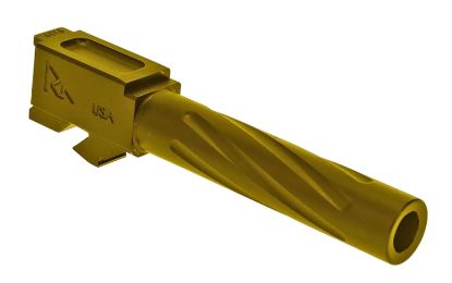 Picture of Rival Arms Ra20g201e Precision V1 Drop-In Barrel 9Mm Luger 4.02" Gold Pvd Finish 416R Stainless Steel Material For Glock 19 Gen3-4 