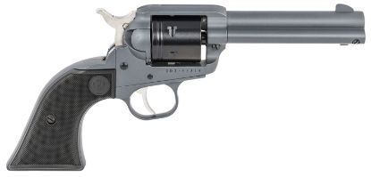 Picture of Ruger 2022 Wrangler 22 Lr 6Rd 4.62" Barrel, Exclusive Stone Gray Cerakote Barrel & Frame, Black Cerakote Cylinder, Checkered Synthetic Grip On A Single Six Pattern Grip Frame, Transfer Bar Safety 