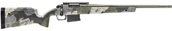 Picture of Springfield Armory Baw920308g Model 2020 Waypoint 308 Win 5+1 Cap 20" Mil-Spec Green Cerakote Rec/Barrel Evergreen Camo Carbon Fiber Hybrid Profile With M-Lok Stock Right Hand (Full Size) 