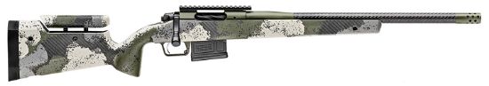 Picture of Springfield Armory Baw920308cfga 2020 Waypoint 308 Win,7.62X51mm Nato 5+1 20" Cf Evergreen Camo Hybrid Profile W/Adj Cheek Comb & M-Lok Stock Mil-Spec Green Cerakote Right Hand 