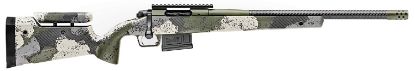 Picture of Springfield Armory Baw9206cmcfga 2020 Waypoint 6Mm Creedmoor 5+1 20" Cf Evergreen Camo Hybrid Profile W/Adj Cheek Comb & M-Lok Stock Mil-Spec Green Cerakote Right Hand 