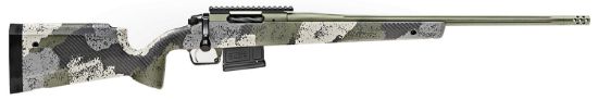 Picture of Springfield Armory Baw92265cmg Model 2020 Waypoint 6.5 Creedmoor 5+1 Cap 22" Mil-Spec Green Cerakote Rec/Barrel Evergreen Camo Carbon Fiber Hybrid Profile With M-Lok Stock Right Hand (Full Size) 