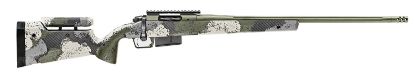 Picture of Springfield Armory Baw92465prcga 2020 Waypoint 6.5 Prc 3+1 24" Evergreen Camo Hybrid Profile W/Adjustable Cheek Comb Stock Mil-Spec Green Cerakote Right Hand 