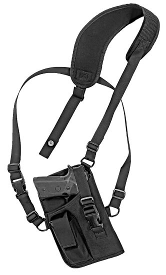 Picture of Grovtec Us Inc Gthl15105r Trail Pack Shoulder Black Nylon Harness Fits Large Semi-Auto Fits 4.50-5" Barrel Right Hand 