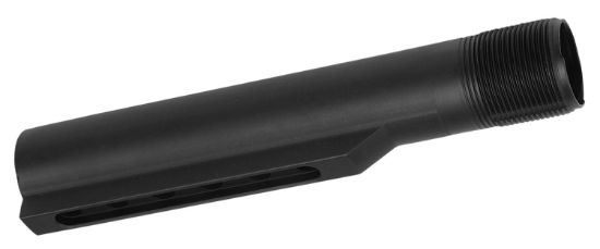 Picture of Lbe Unlimited Mbuf002 Mil-Spec Buffer Tube 6 Position Ar-15 Black 