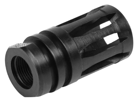 Picture of Lbe Unlimited Ara2fh A2 Birdcage Black 4140 Steel For 5.56X45mm Nato Ar-15 