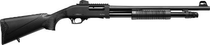 Picture of Four Peaks Imports 12000 Copolla Pa-1225 Pump Action 12 Gauge With 20" Barrel, 3" Chamber, 5+1 Capacity, Black Metal Finish & Black Synthetic Stock Right Hand (Full Size) 