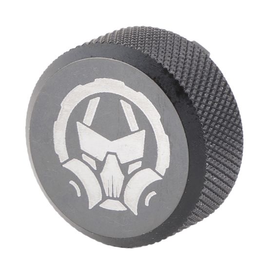 Picture of Dead Air Dm3000 P-Series Front Cap Tool Steel Black Fits Ghost/Mask Suppressor 