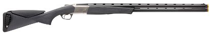 Picture of Browning 018710304 Cynergy Cx 12 Gauge With 28" Satin Blue Barrel, 3" Chamber, 2Rd Capacity, Silver Nitride Metal Finish & Charcoal Gray Adjustable Comb Stock Right Hand (Full Size) 