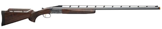 Picture of Browning 017080402 Bt-99 Plus 12 Gauge 32" Barrel 2.75" 1Rd, Blued Ported Barrel, Engraved Receiver, Black Walnut Adjustable Comb Stock, Hull Ejector, Pachmayr Decelerator Xlt Recoil Pad 